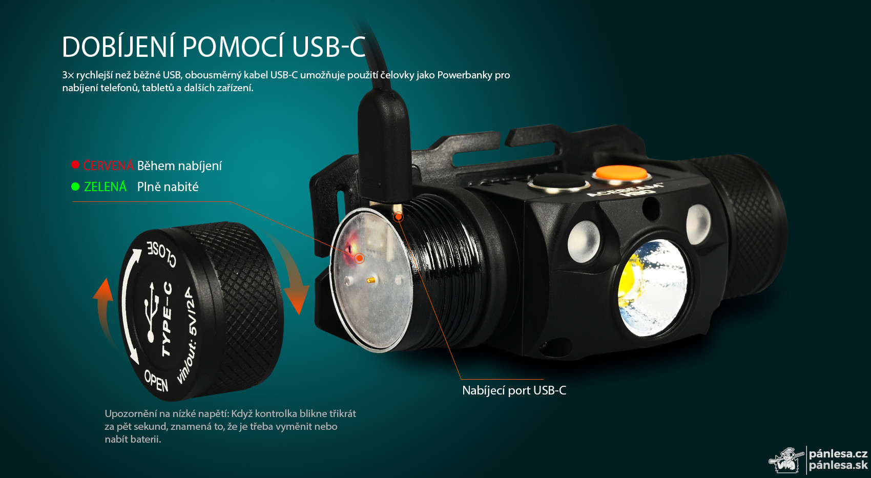 AceBeam H30 R+UV, 4000 lm, 6500K, black - LED čelovka, čierna