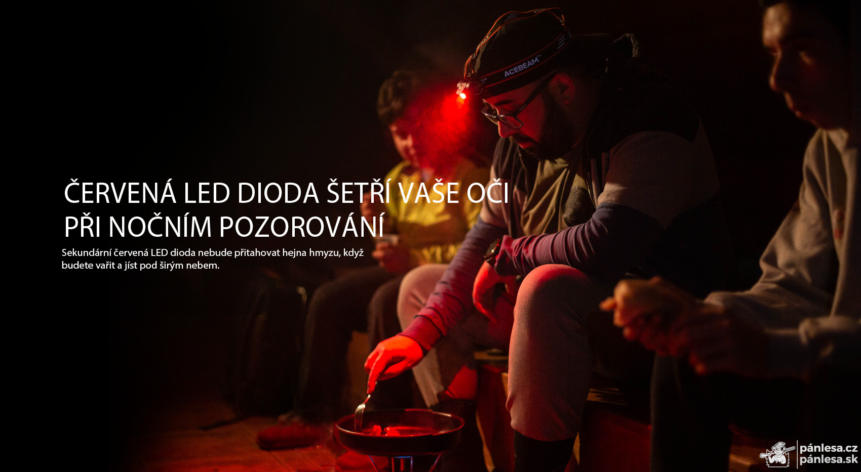 AceBeam H30 R+UV, 4000 lm, 6500K, black - LED čelovka, čierna
