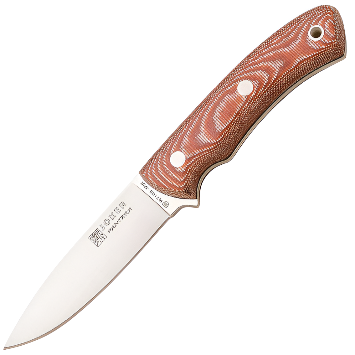 Joker Pantera - Bushcraftový nôž, 10 cm, micarta, tehlový